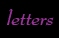 letters