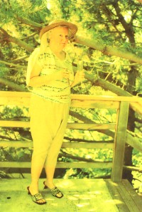 Roberta on deck