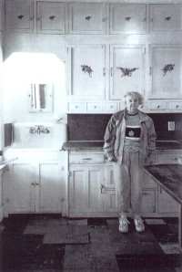Roberta in kitchen