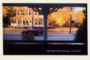 From Our Front Window, Oct 30, 2005